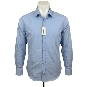 COOFANDY Men’s Light Blue Dress Shirt Button Down Sz XL